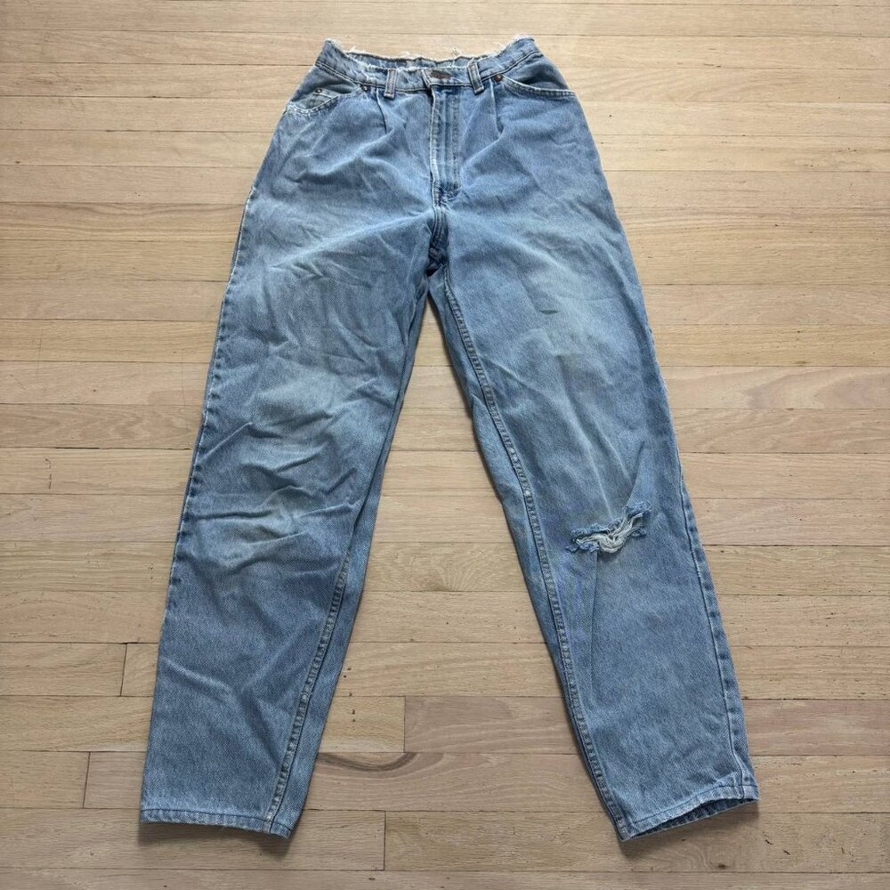 Levi's Vintage 90s jeans Canada Made Euro Fit Straight Light Blue Men's 25x29